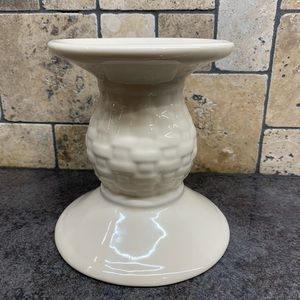 Longaberger Woven Traditions Pillar - Ivory